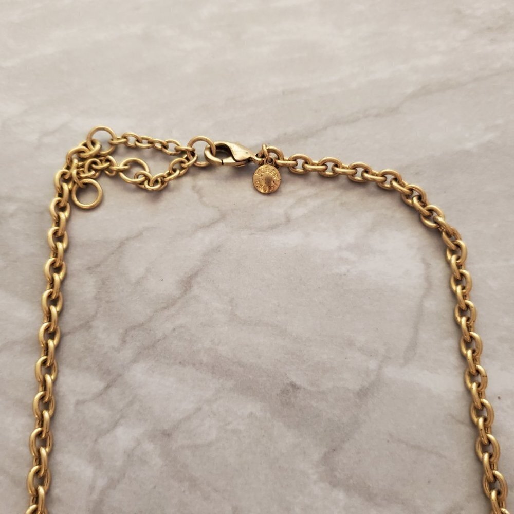 💕 J.Crew Rhinestone Crystal Cluster Stacked Statement Wedding Bridal Necklace - Picture 11 of 16